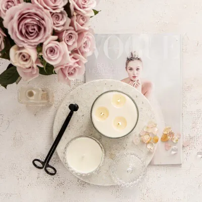 French Glass Jar Candles by Studio Milk