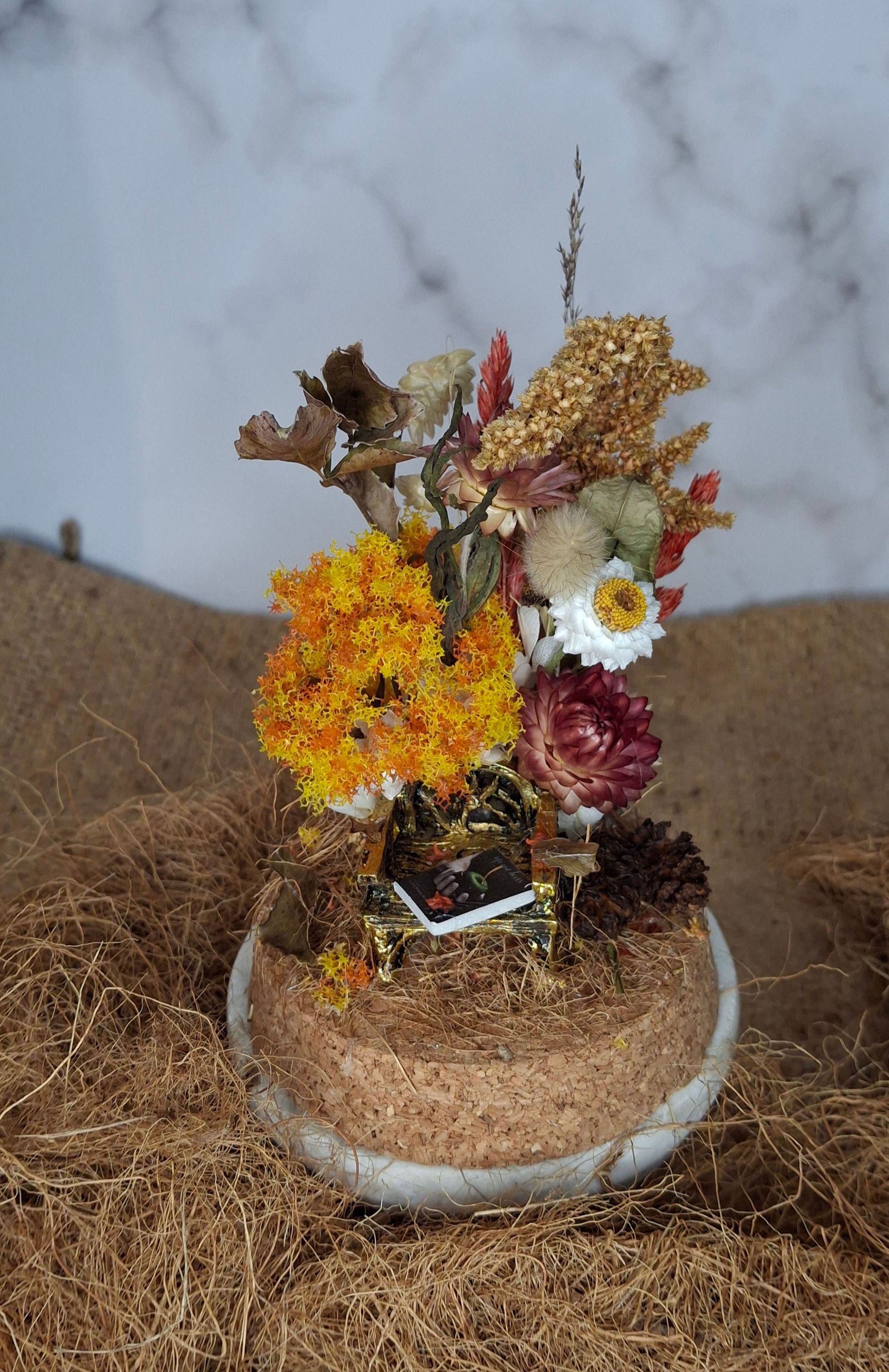 Book lovers Glass Dome