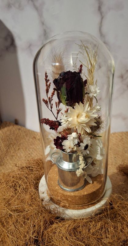 Rose & Milk Can
