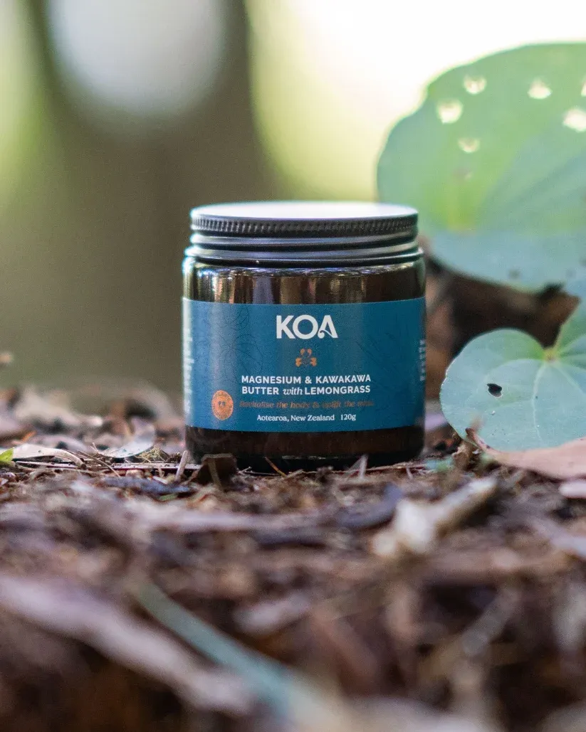 Mini Magnesium & Kawakawa Butter with Lemongrass