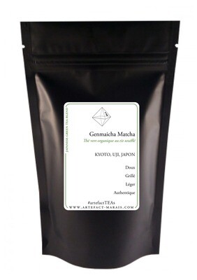 Genmaicha Matcha Blend BIO [Thé vert du Japon au riz soufflé enrobé de matcha]