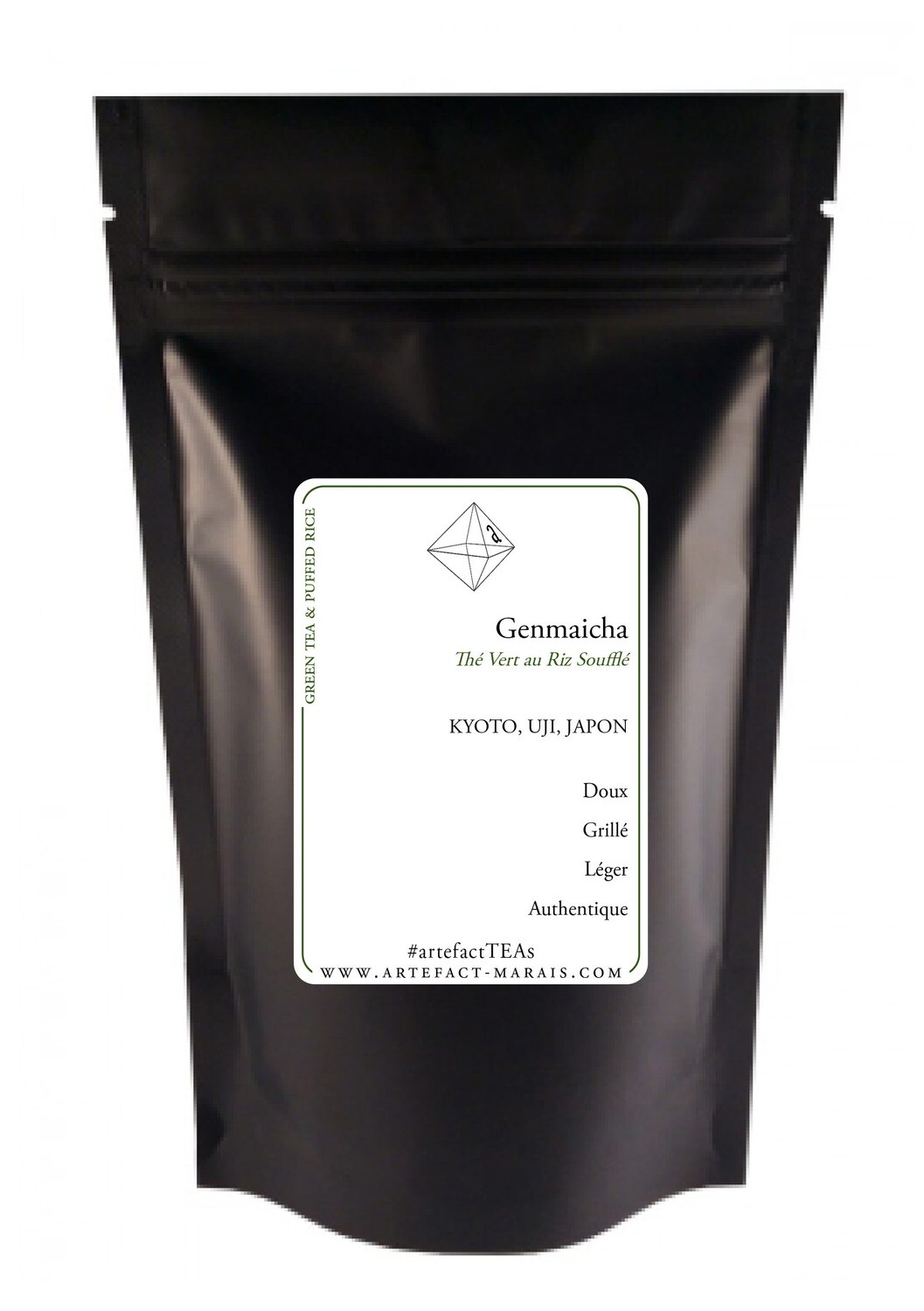 Genmaicha [Thé vert BIO du Japon au riz grillé]