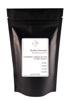 Rooibos Gourmand [Rooibos rouge, cannelle, amande & sarrasin]