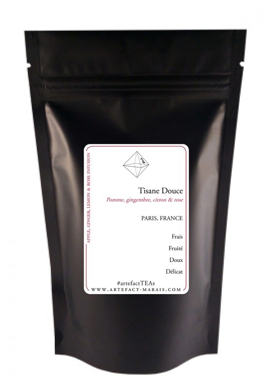 Tisane douce [Pomme, Gingembre, Citron, Rose]