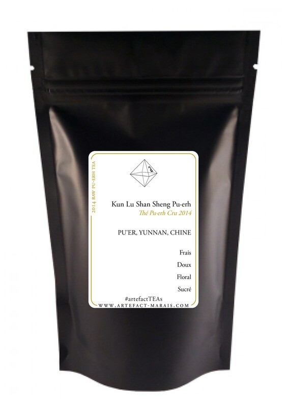 Kun Lu Shan Sheng Pu-erh 2014 [Thé Pu-erh Sheng / Cru]