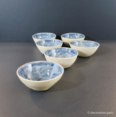 Tasse en faïence émailée | Collection bleu jeans Daniel Milliner