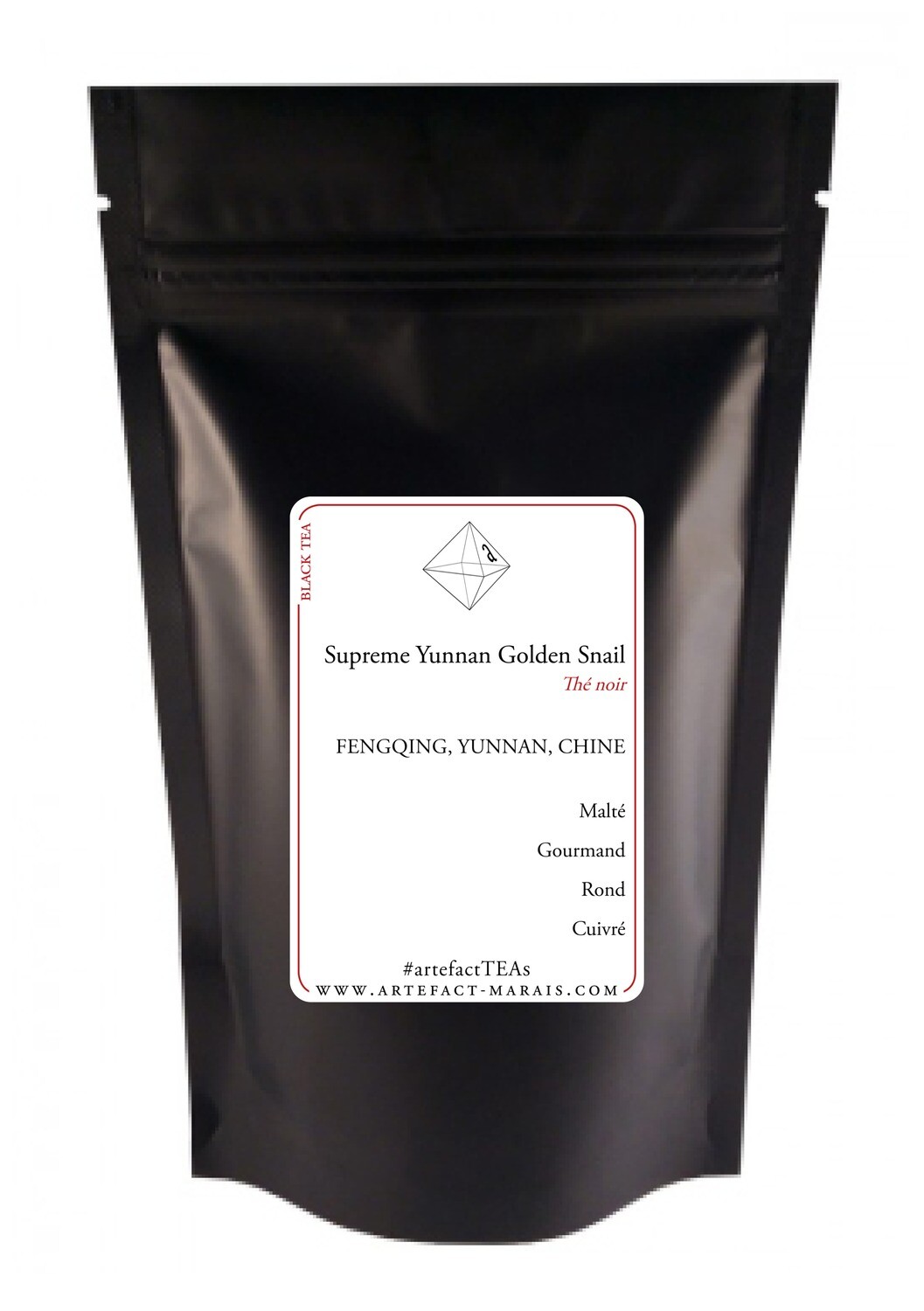 Supreme Yunnan Golden Snail [Thé noir de Chine]