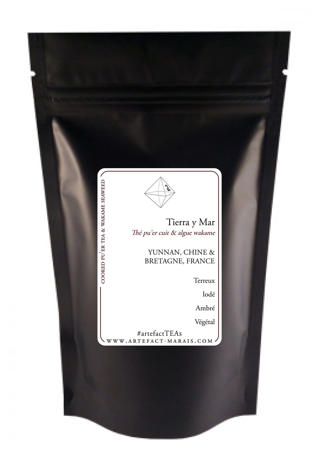 Tierra y Mar [Thé pu'er cuit & algue wakame]