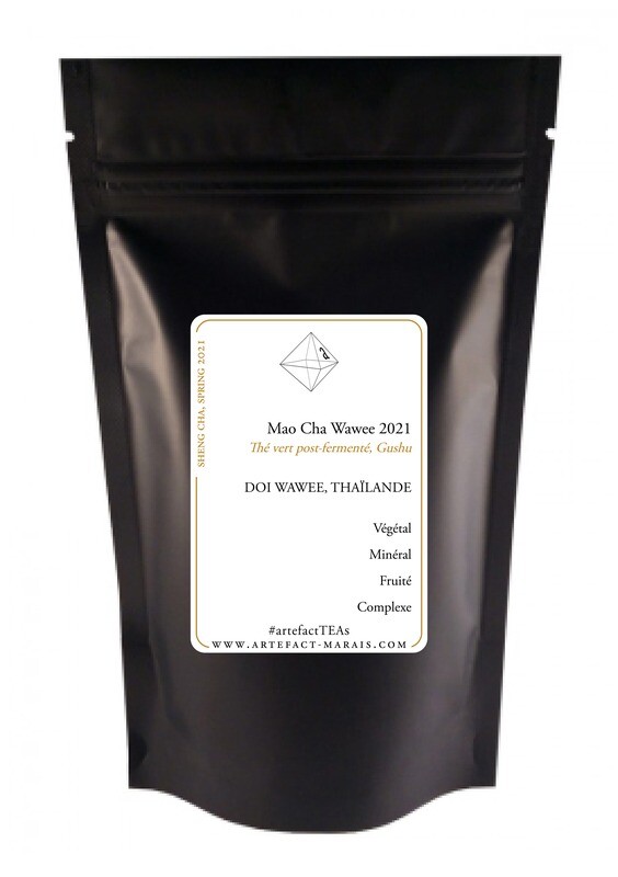 Mao Cha Wawee 2021 [Thé sombre Sheng Cha de Thaïlande]
