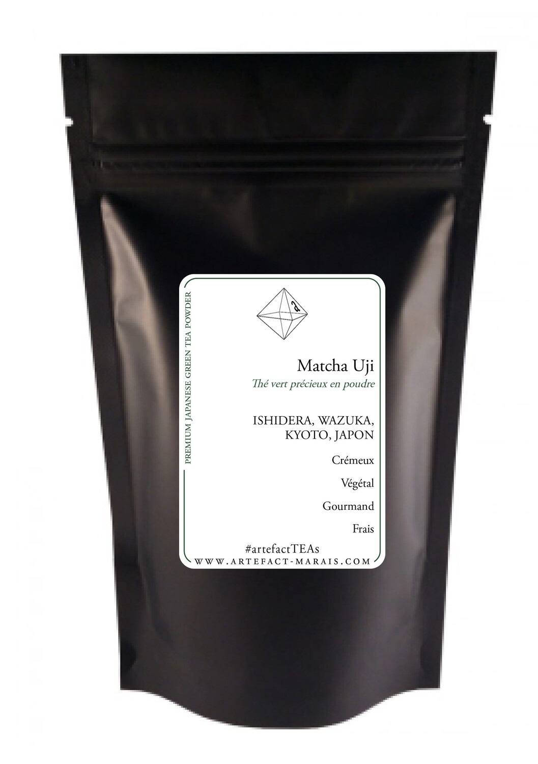 Matcha Uji [Thé vert du Japon en poudre, paquet de 25g] Cérémonial Grade