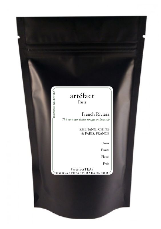 French Riviera [Thé vert fruits rouges & lavande]