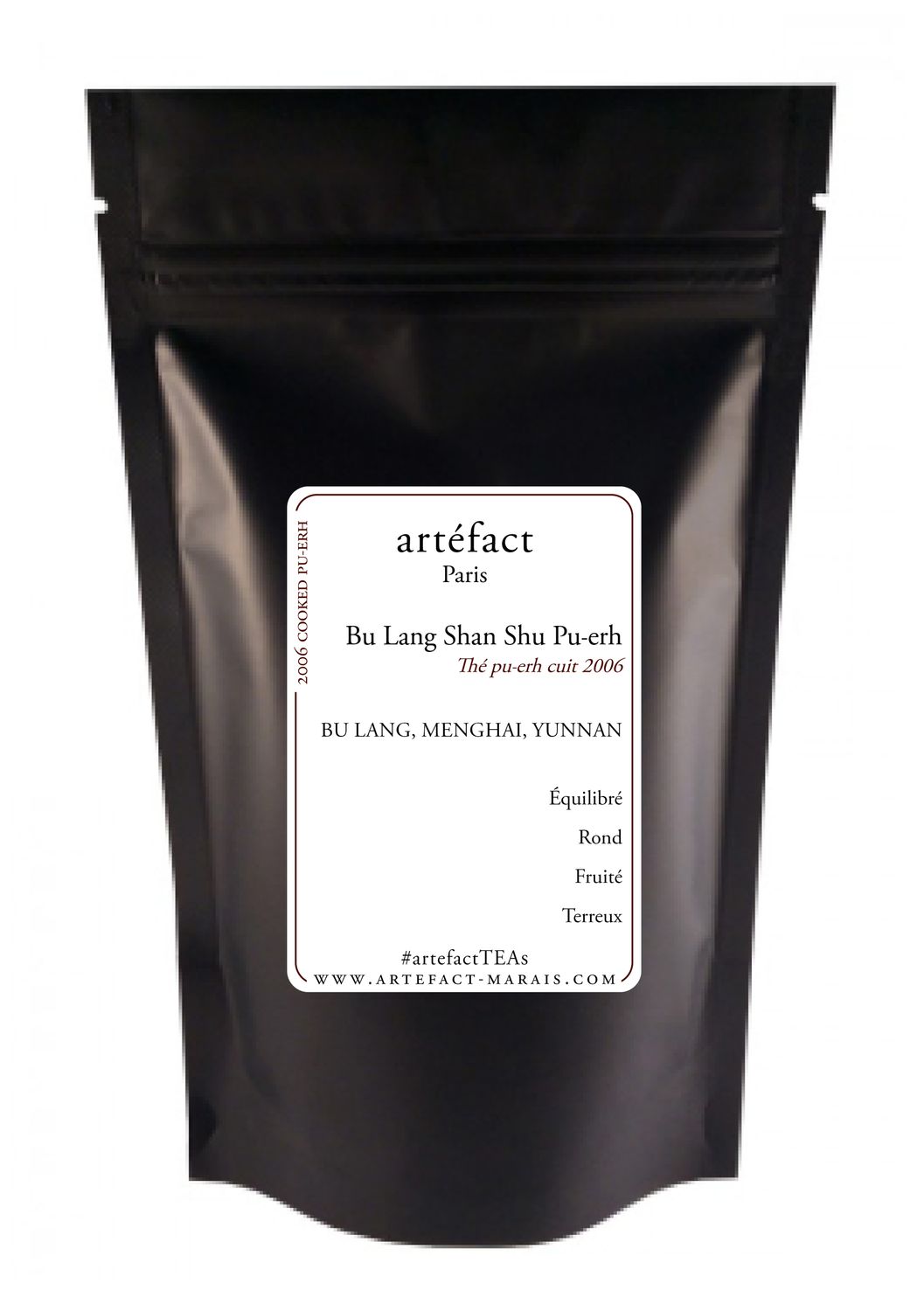 Bu Lang Shan Shu Pu-erh 2006 [Thé Pu-erh Shu / Cuit]