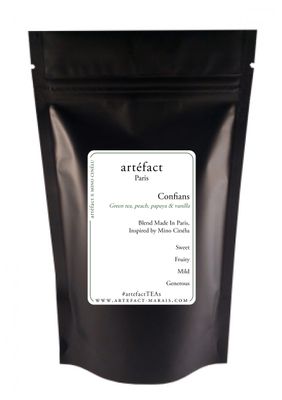Confians : artéfact x Mino Cinélu [Thé Vert Pêche, Papaye, Vanille]