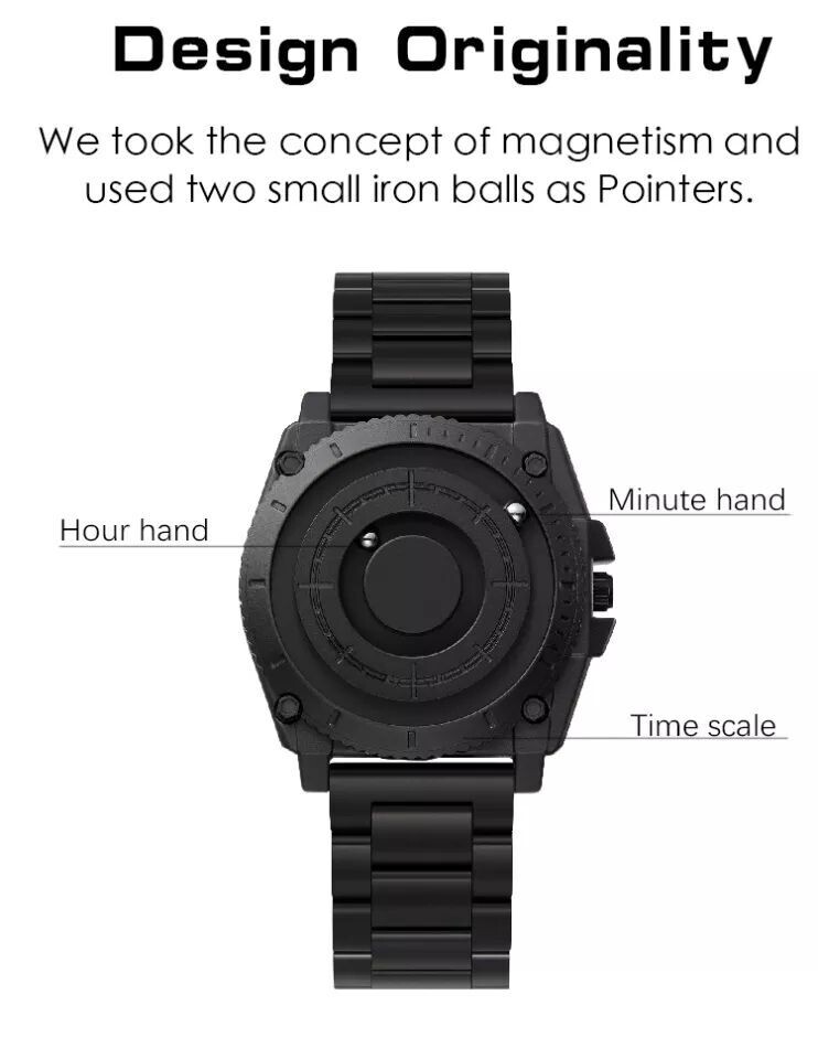 EUTOUR MAGNETIC WATCH
