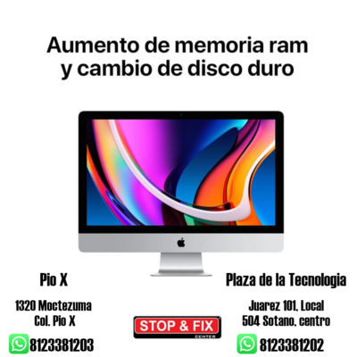 Reparacion de Computadoras Mac y PC