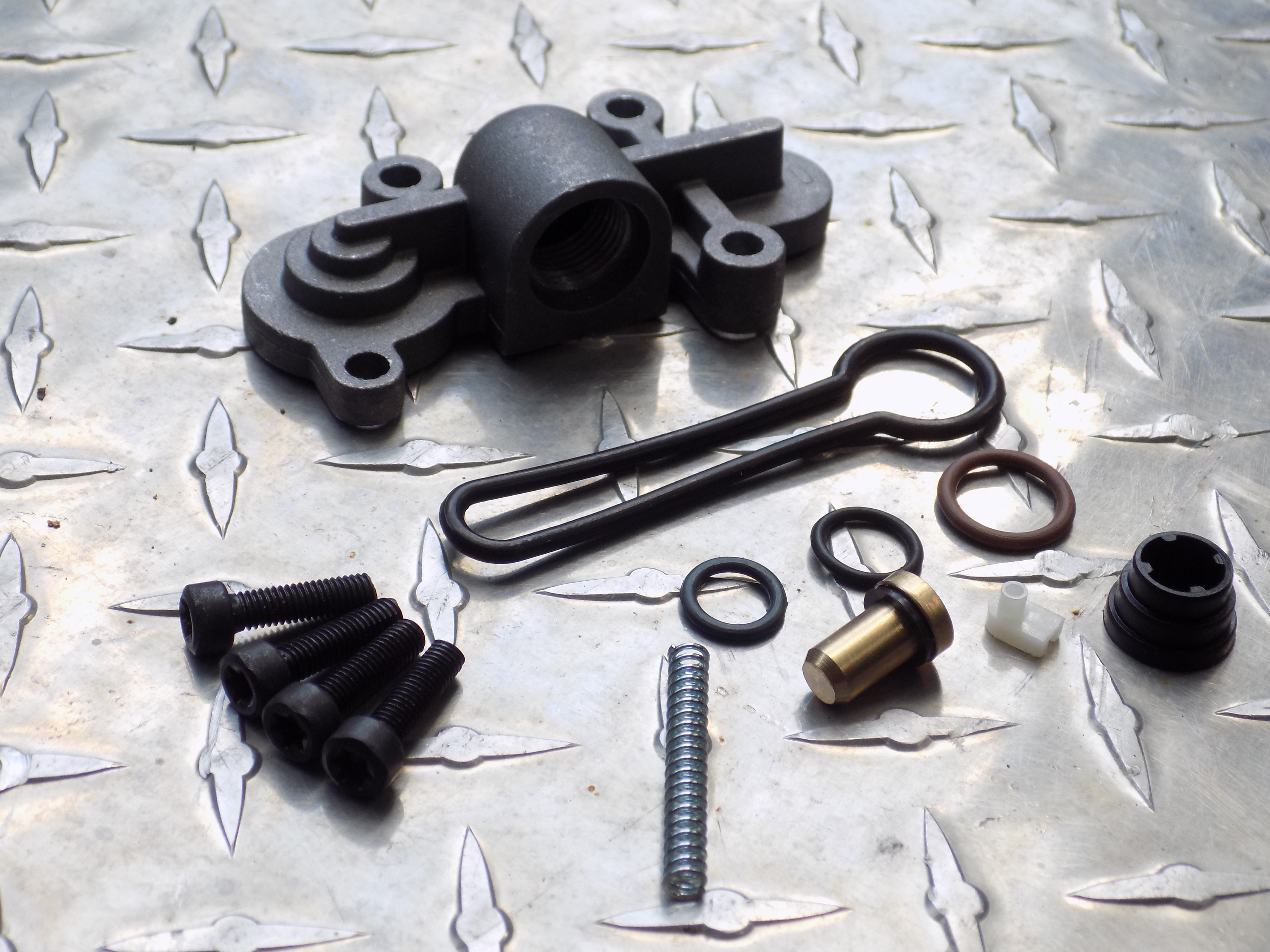Upgraded fuel pressure regulator blue spring kit for 6 0l ford
