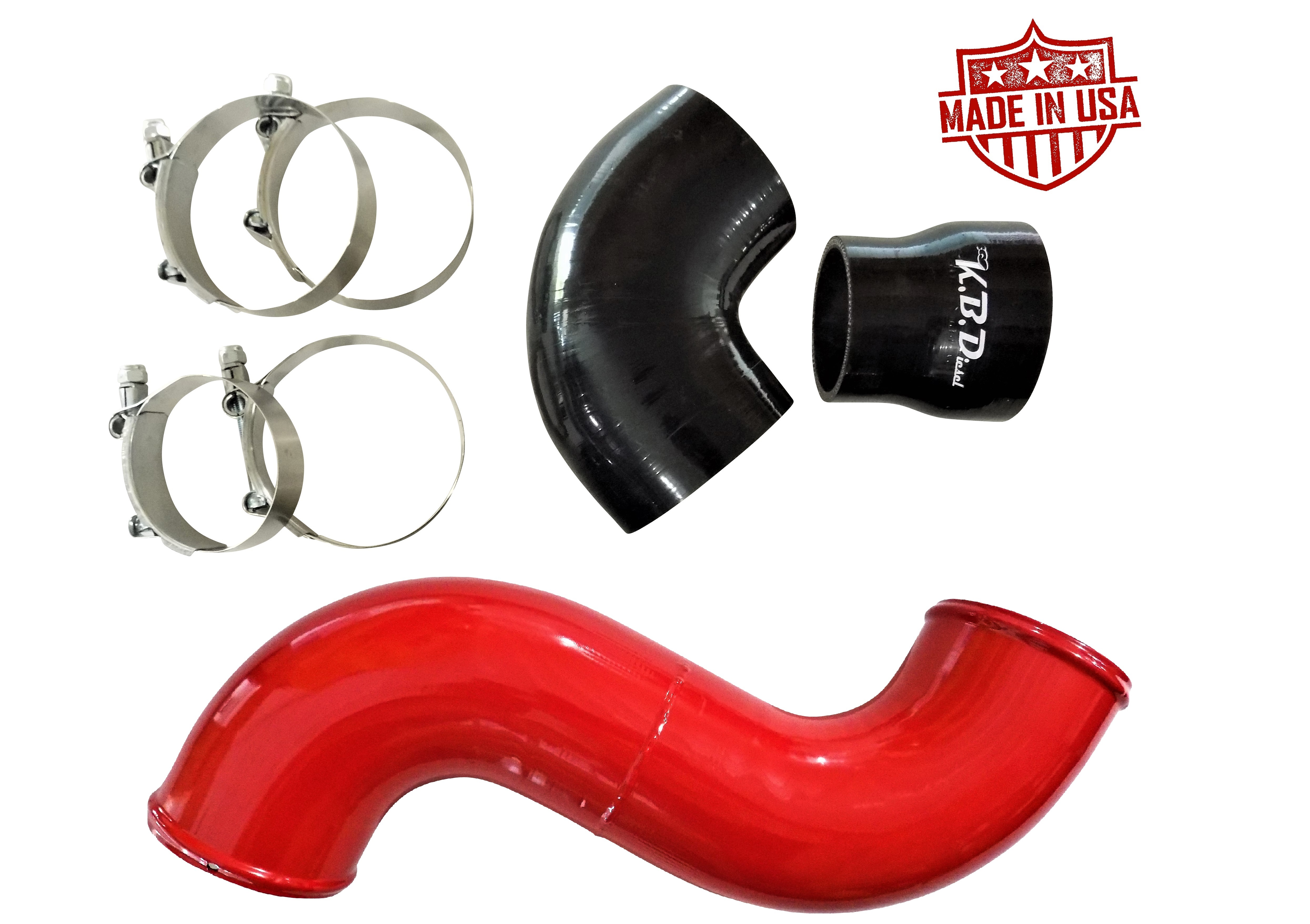 Intake Manifold GMC CHEVY 6.5 DIESEL INTAKE HOSE TO TURBO w CLAMPS