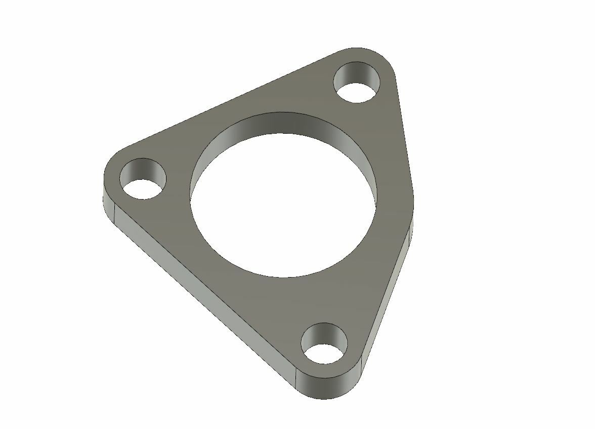 Up Pipe Exhaust Manifold Outlet Flange for 6.6l LB7 LLY LBZ LMM LML