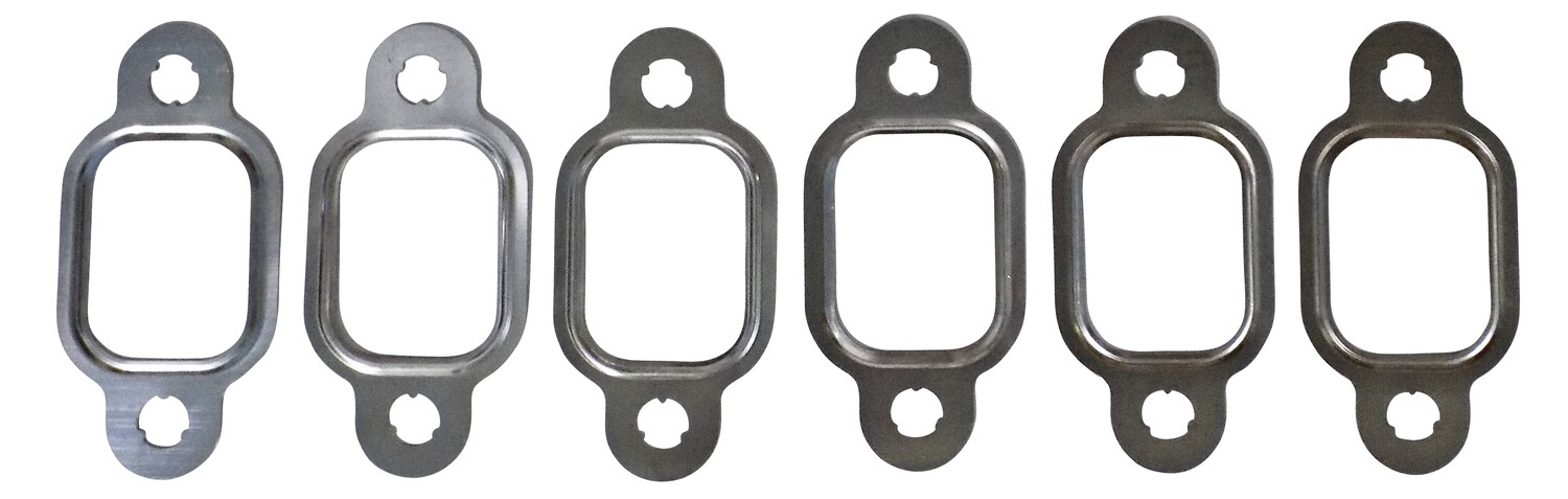 Exhaust Manifold Header Gasket Set for 1989-1998 5.9l Cummins Turbo Diesel