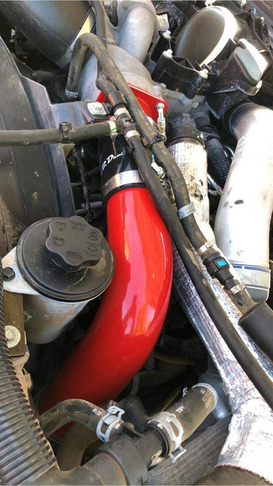 Cold Side CAC Intercooler Pipe Kit for 6.7l 20112016 Powerstroke