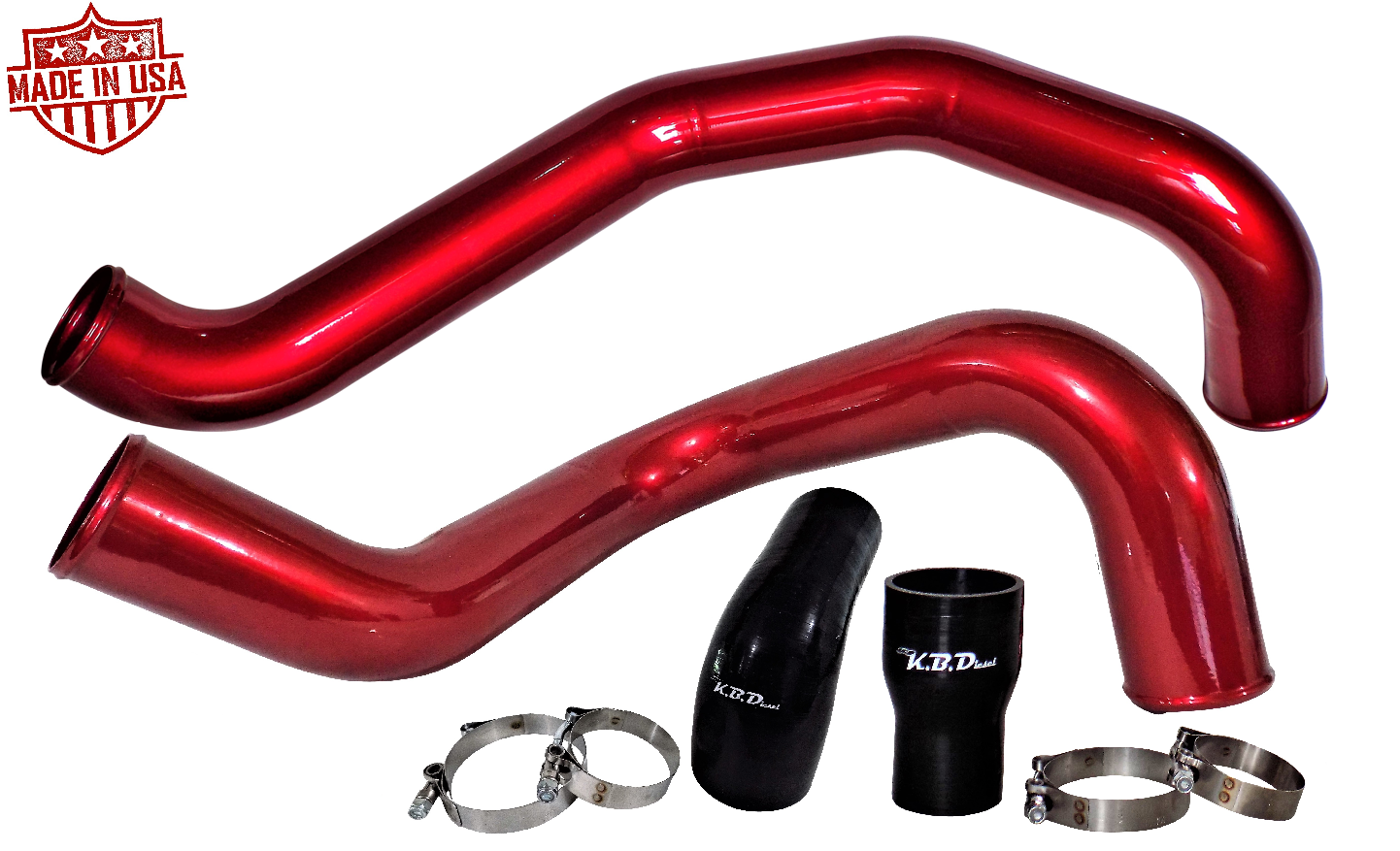 3.0″ 6.6l Duramax Hot & Cold Side Intercooler Tubes LB7 2001 Chevy GMC