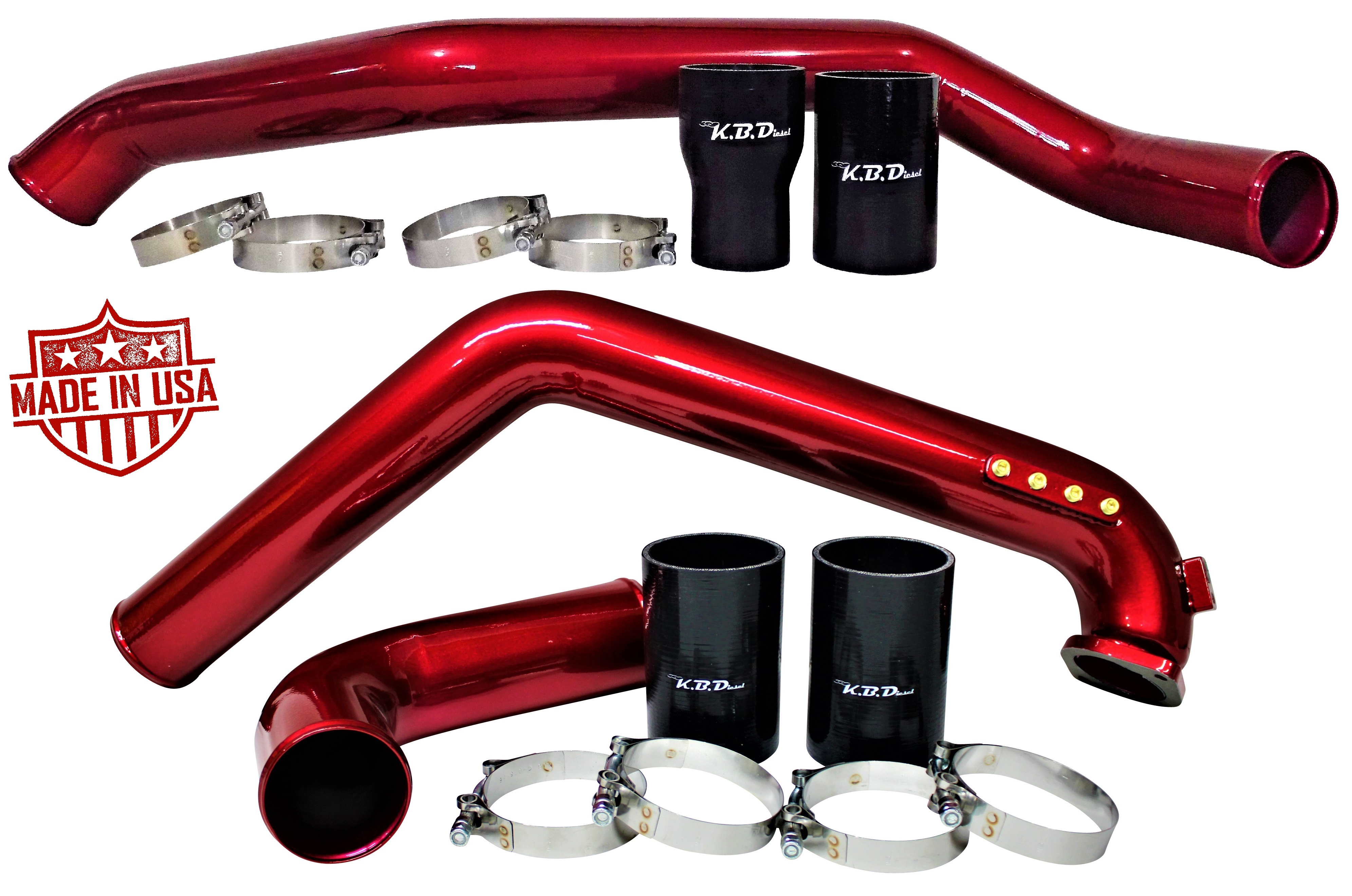 3.0″ 6.6l Duramax Hot & Cold Side Intercooler Tubes LML 20112016 Chevy