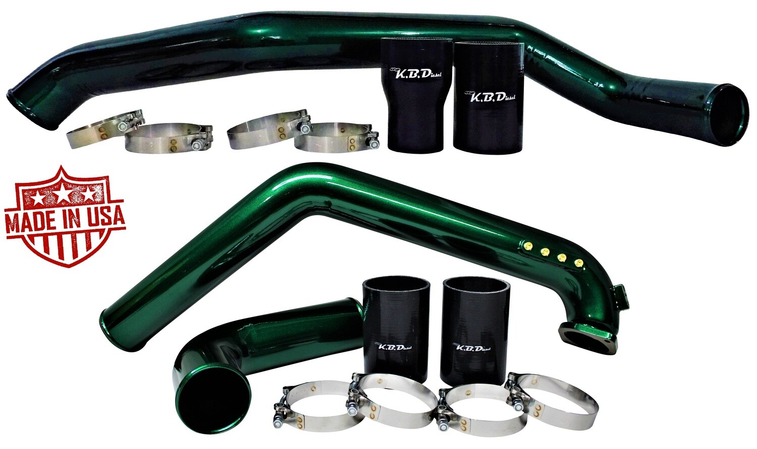 3.0" Hot & Cold Side Intercooler Tubes for LML 2011-2016 6.6l Duramax Chevy GMC