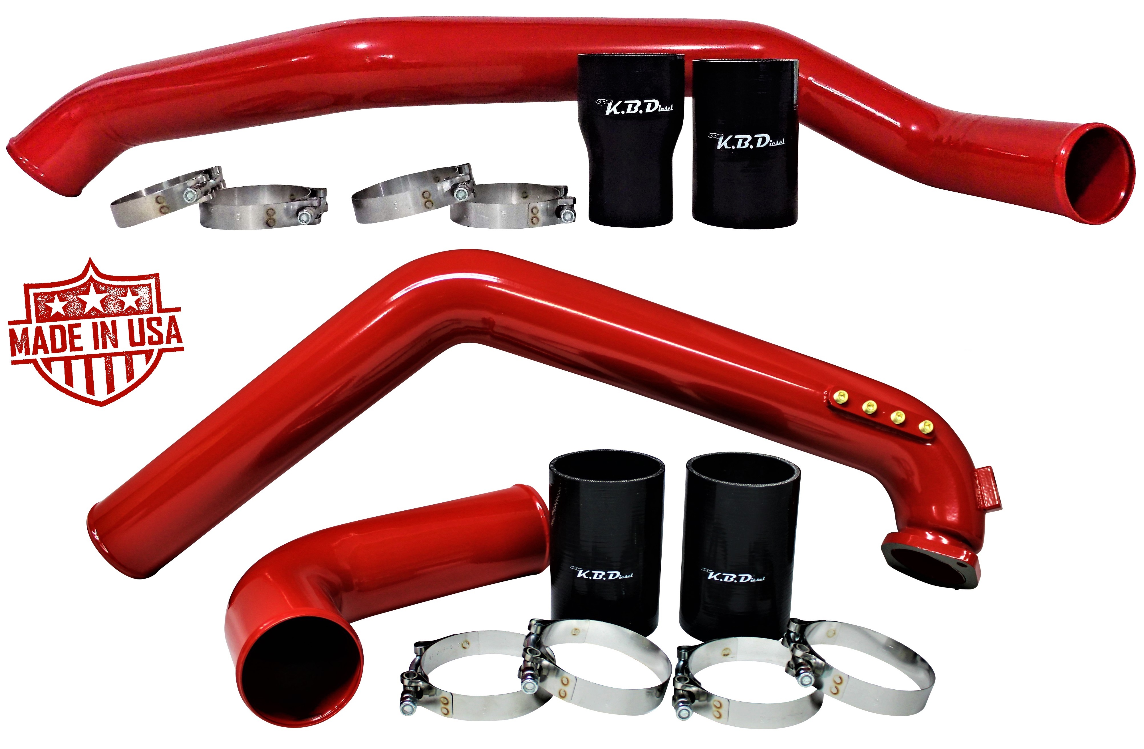 3.0″ 6.6l Duramax Hot & Cold Side Intercooler Tubes LML 20112016 Chevy