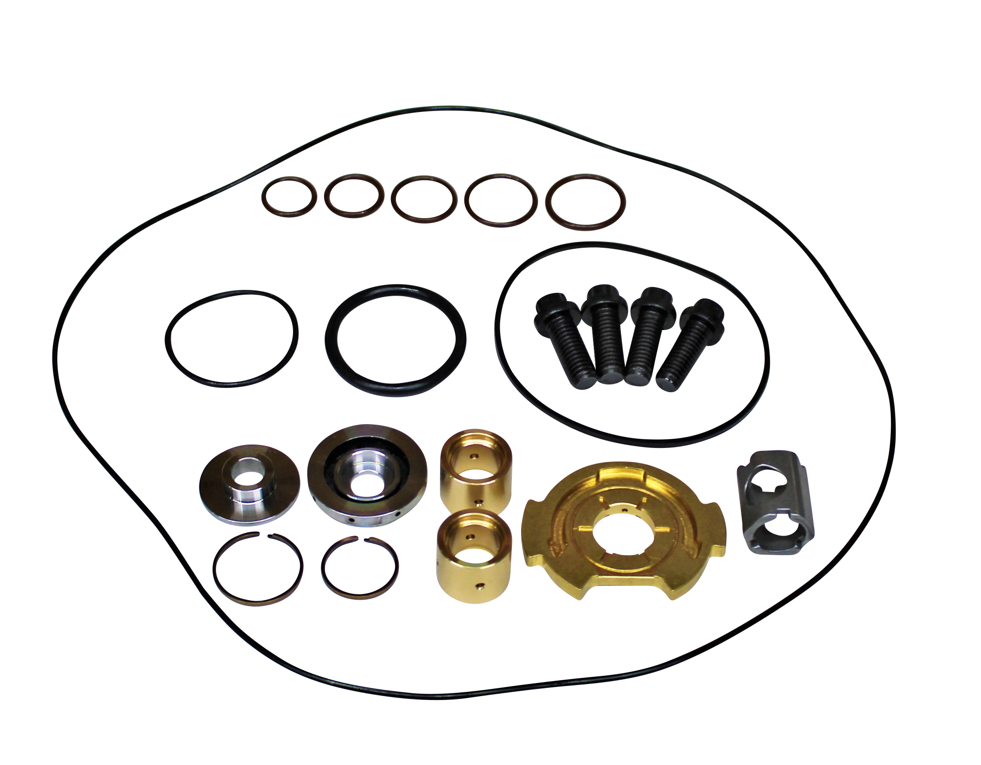 Turbo Rebuild Kit with 360° Thrust for 6.6l 20072016 LMM LML Chevy GMC