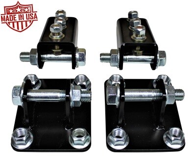 Bolt On Traction Bar Mounts for 2001-2010 Chevy GMC 2500 3500 6.6l Duramax