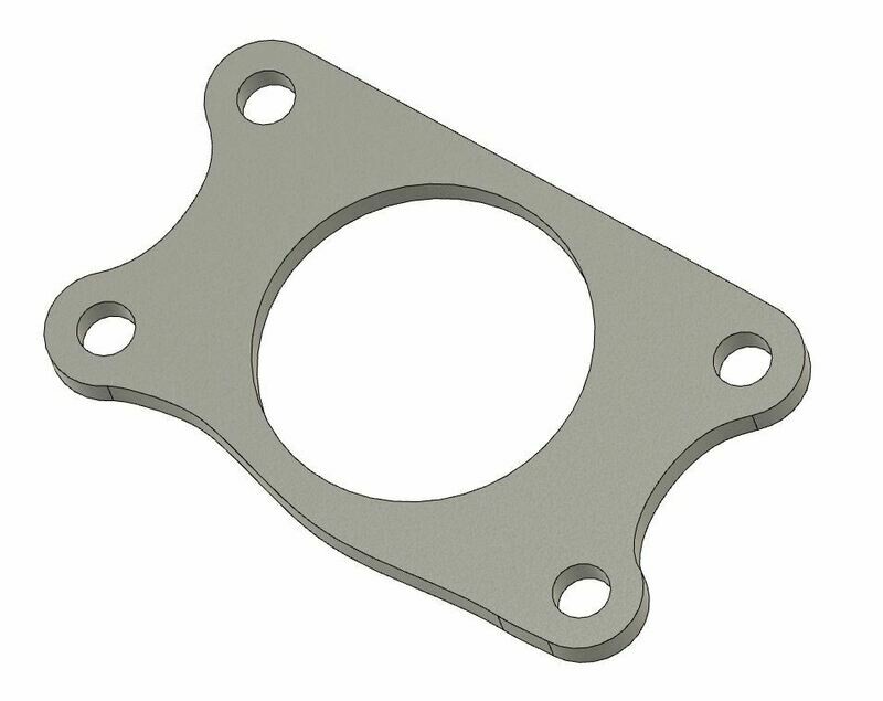 Turbo Downpipe Flange for 6.5l Chevy GMC Diesel 19922002 Chevy/GMC