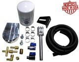 Engine Coolant Filter Kit for 2011-2016 6.7l Ford Powerstroke, Coolant Filter Options: One NAPA 4070