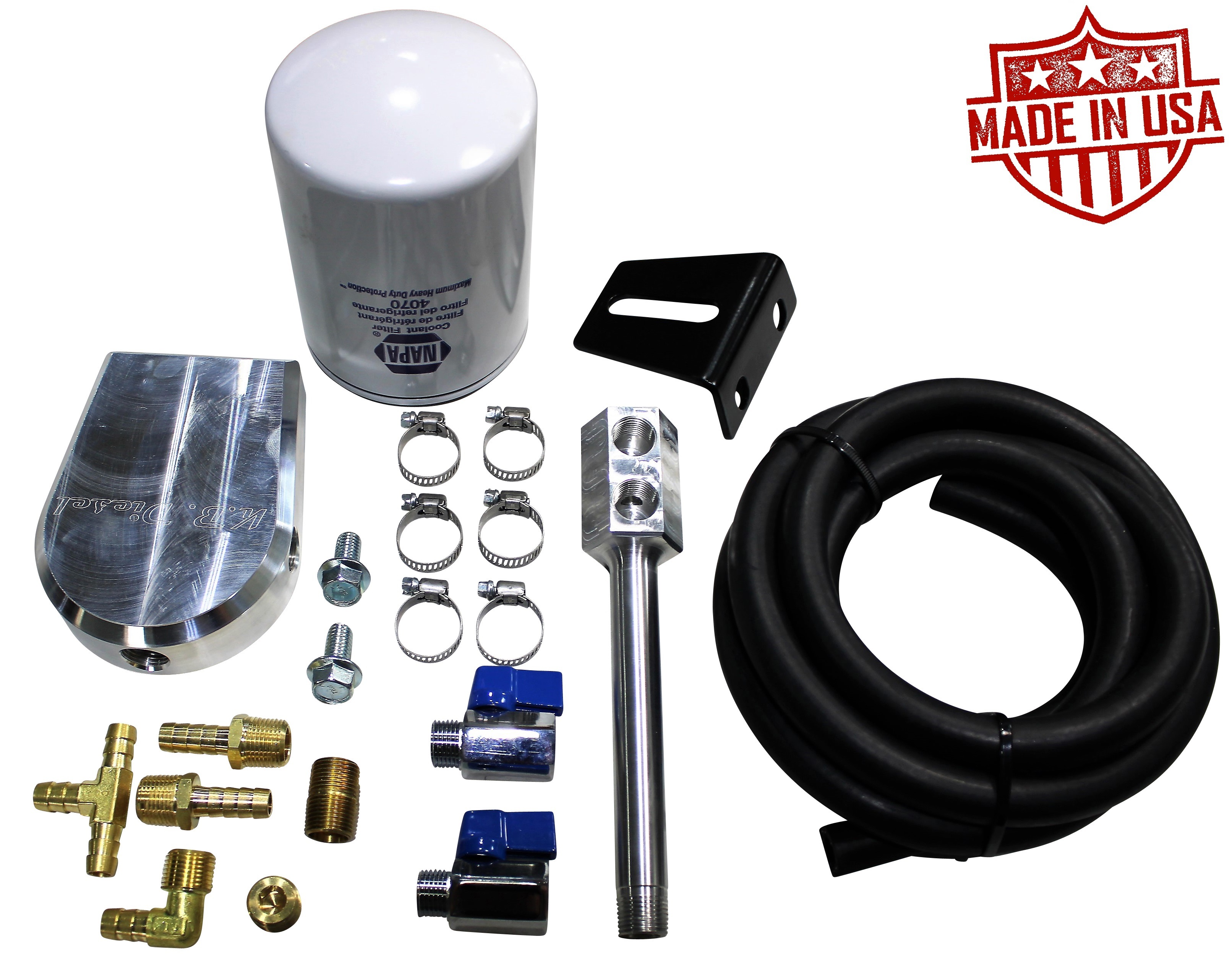 Engine Coolant Filter Kit for 20112016 6.7l Ford Powerstroke Ford