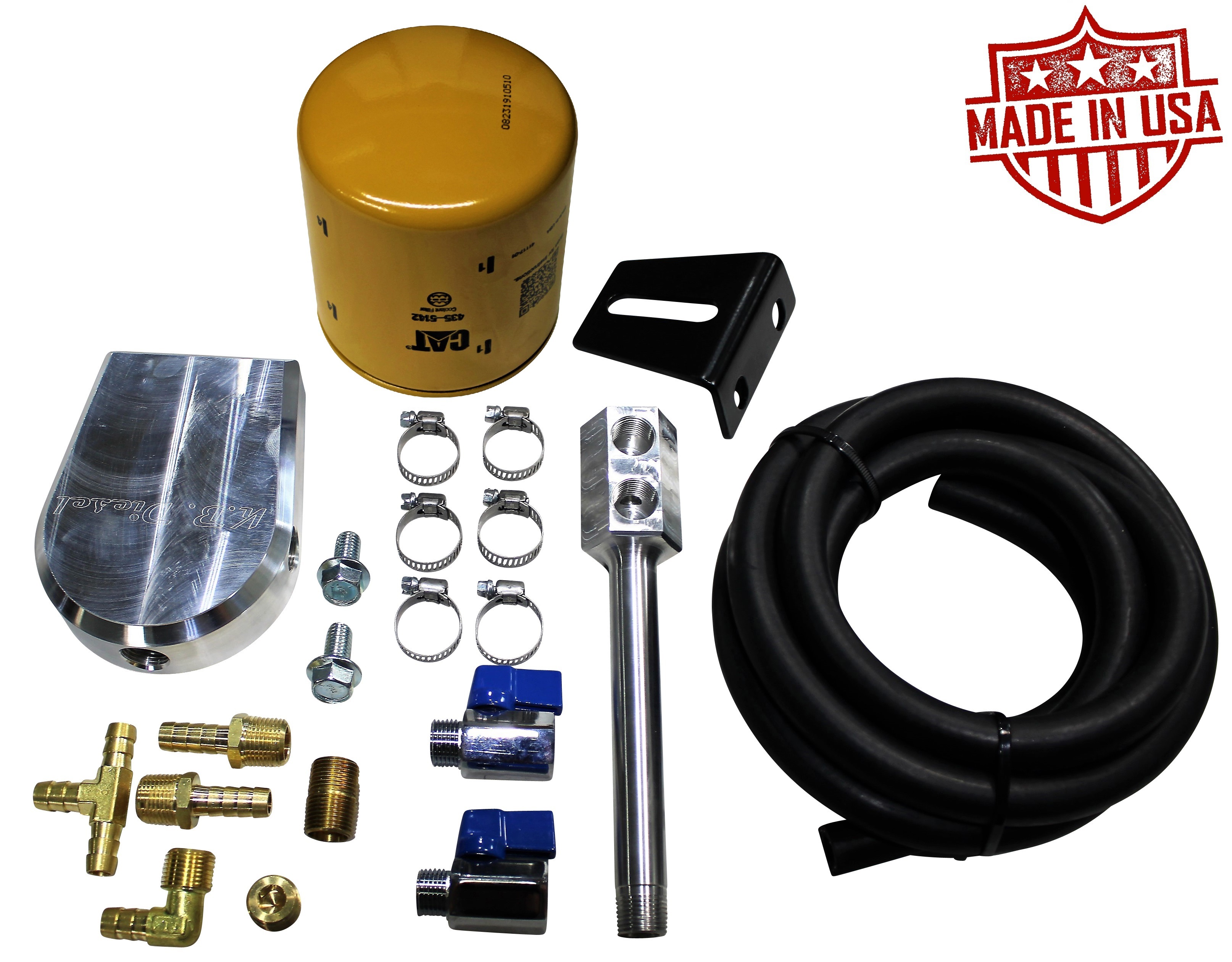 Engine Coolant Filter Kit for 20112016 6.7l Ford Powerstroke Ford Powerstroke Chevy/GMC Duramax