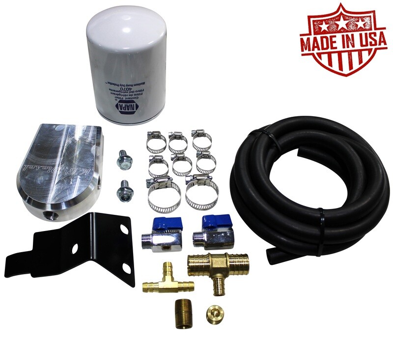 Engine Coolant Filter Kit for 20032007 6.0l Ford Powerstroke Ford Powerstroke Dodge Cummins