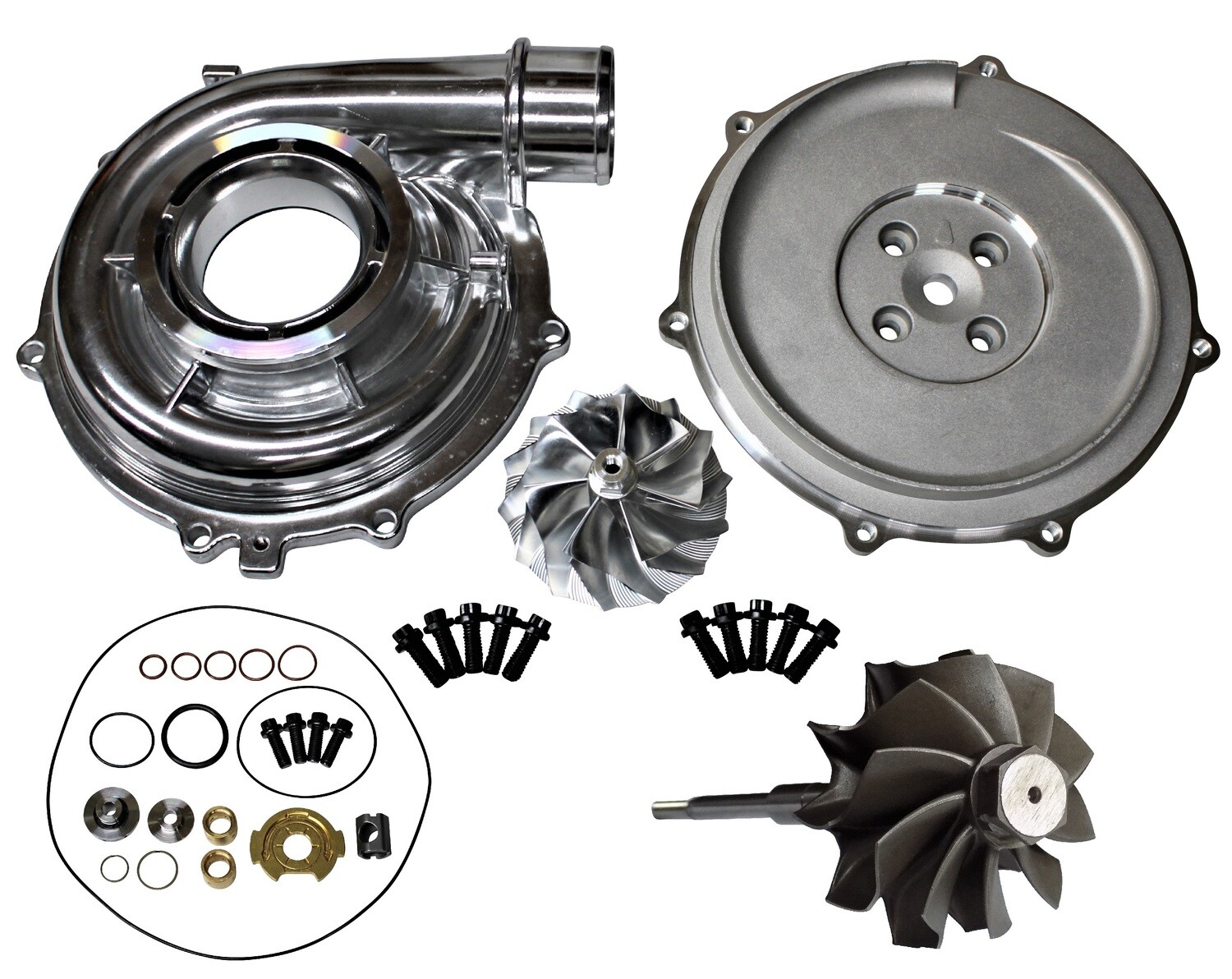 66mm Complete Turbo Rebuild Kit for 2004.5-2007 LLY-LBZ 6.6l Duramax Turbos