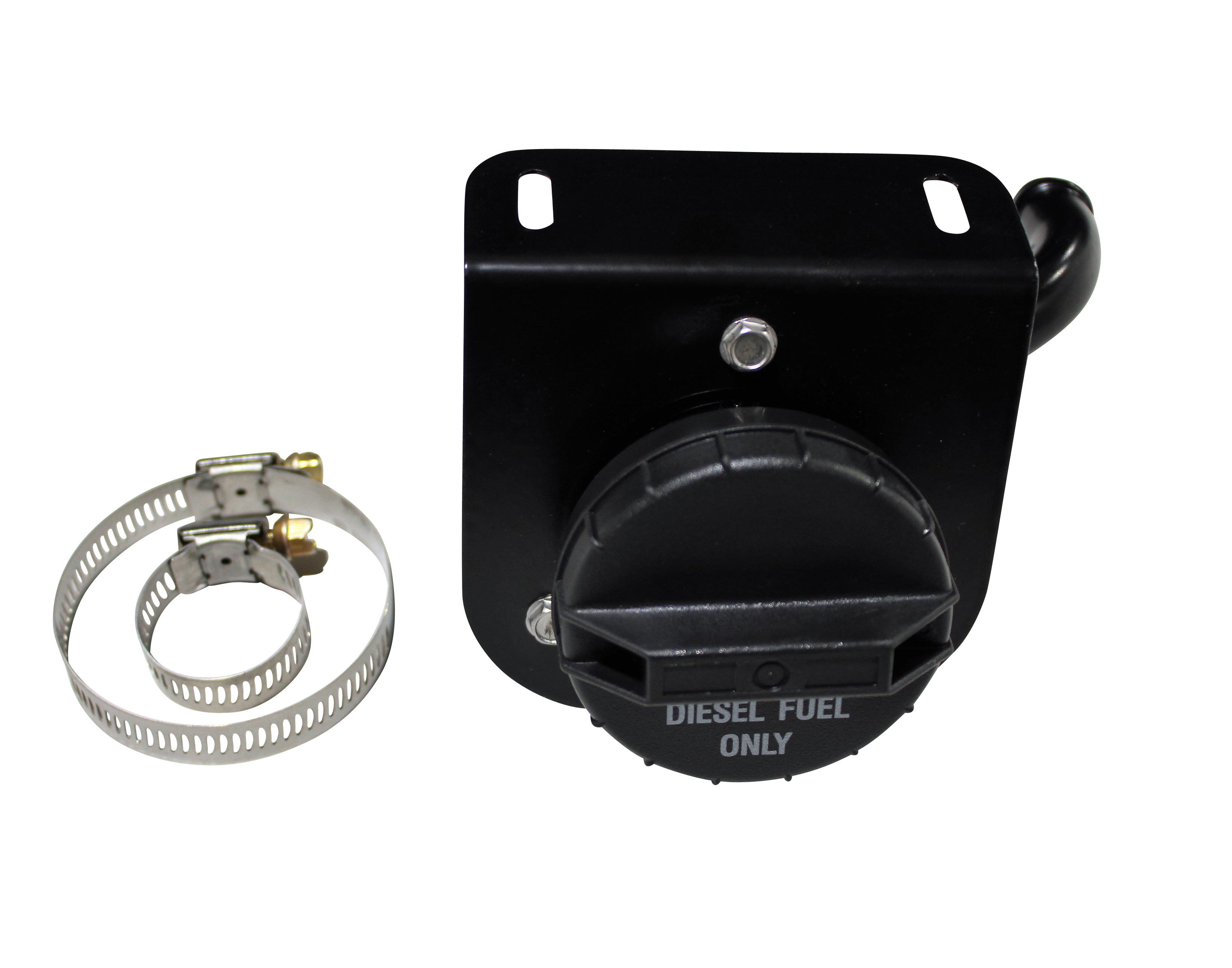 2″ Diesel Fuel Filler Neck Mount Kit for Flatbed or Service Body