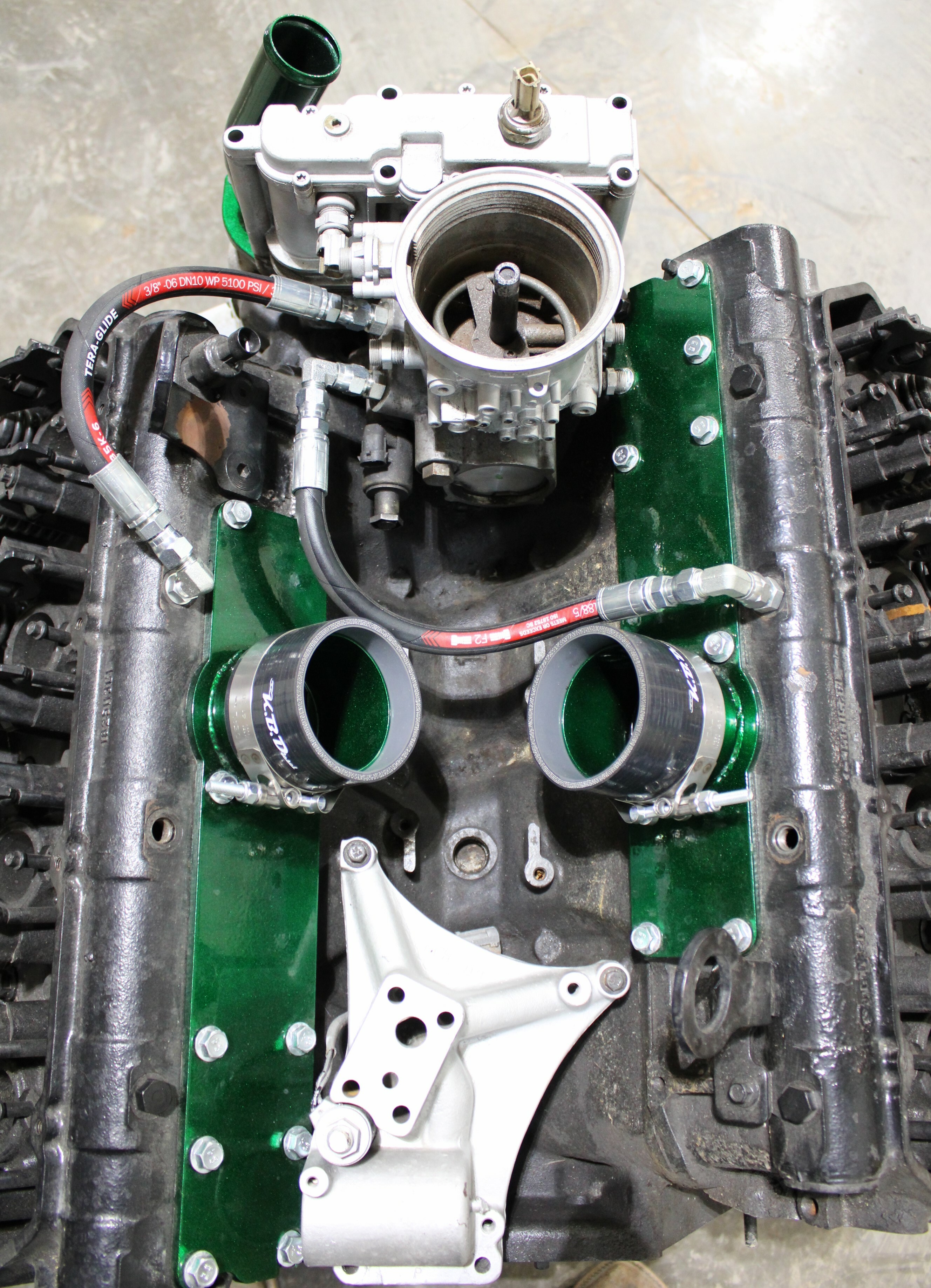 Cnc fab billet intake plenums 94 early 99 powerstroke 40 off