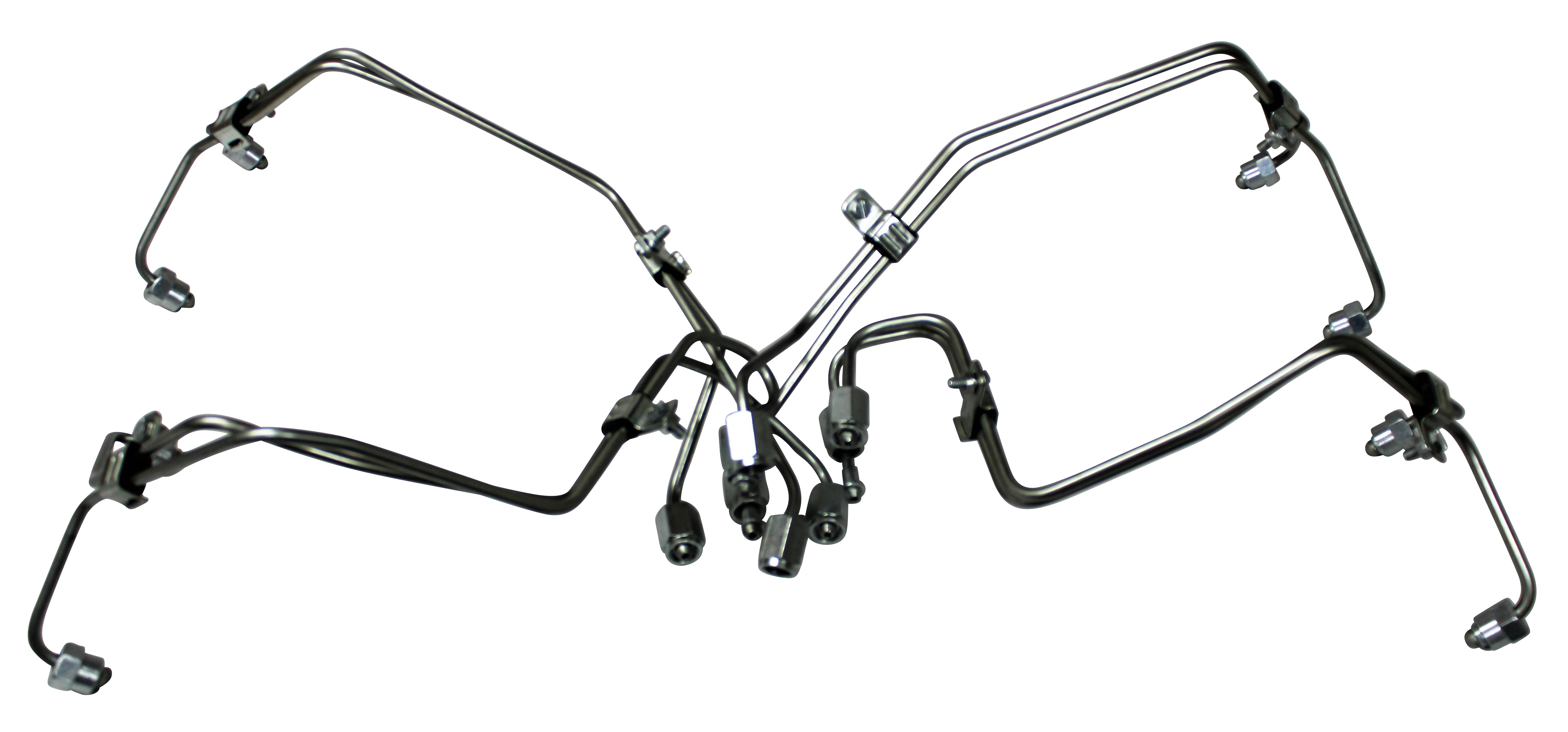 Fuel Rail Injector Lines for 20012004 6.6l LB7 Duramax 6.2l/6.5l