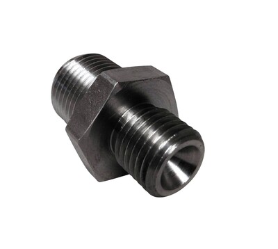 Ported Fuel Rail Fitting for 2004.5-2010 Chevy GMC LLY LBZ LMM 6.6l Duramax