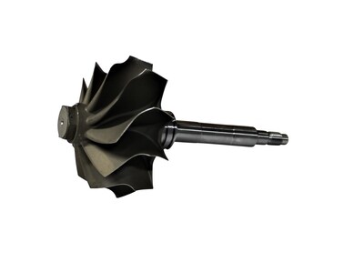 10 Blade Turbine Wheel Shaft for 6.6l Duramax LML 2011-16 + 6.7l Powerstroke 15+