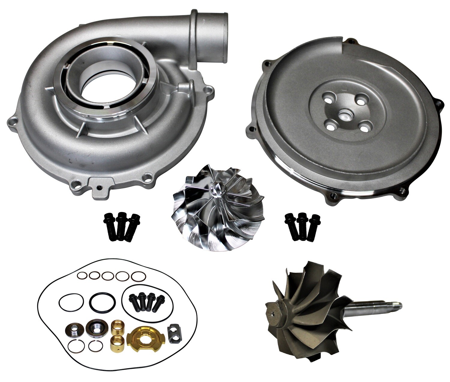 63.5mm Complete Turbo Rebuild Kit for 2007-2016 LMM-LML 6.6l Duramax Turbos