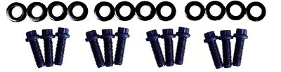 12x Exhaust Up Pipe 12 Point Bolts for 6.6l Duramax Chevy GMC 2001-2016 LB7-LML