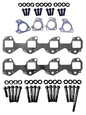 FACTORY MANIFOLD Up Pipe Gasket & Bolt Set for 6.6l Duramax Chevy GMC 2001-2016