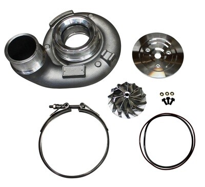 63mm Turbo Front Cover Kit W/ Wheel for HE351VE HE300VG Turbos 6.7l Cummins