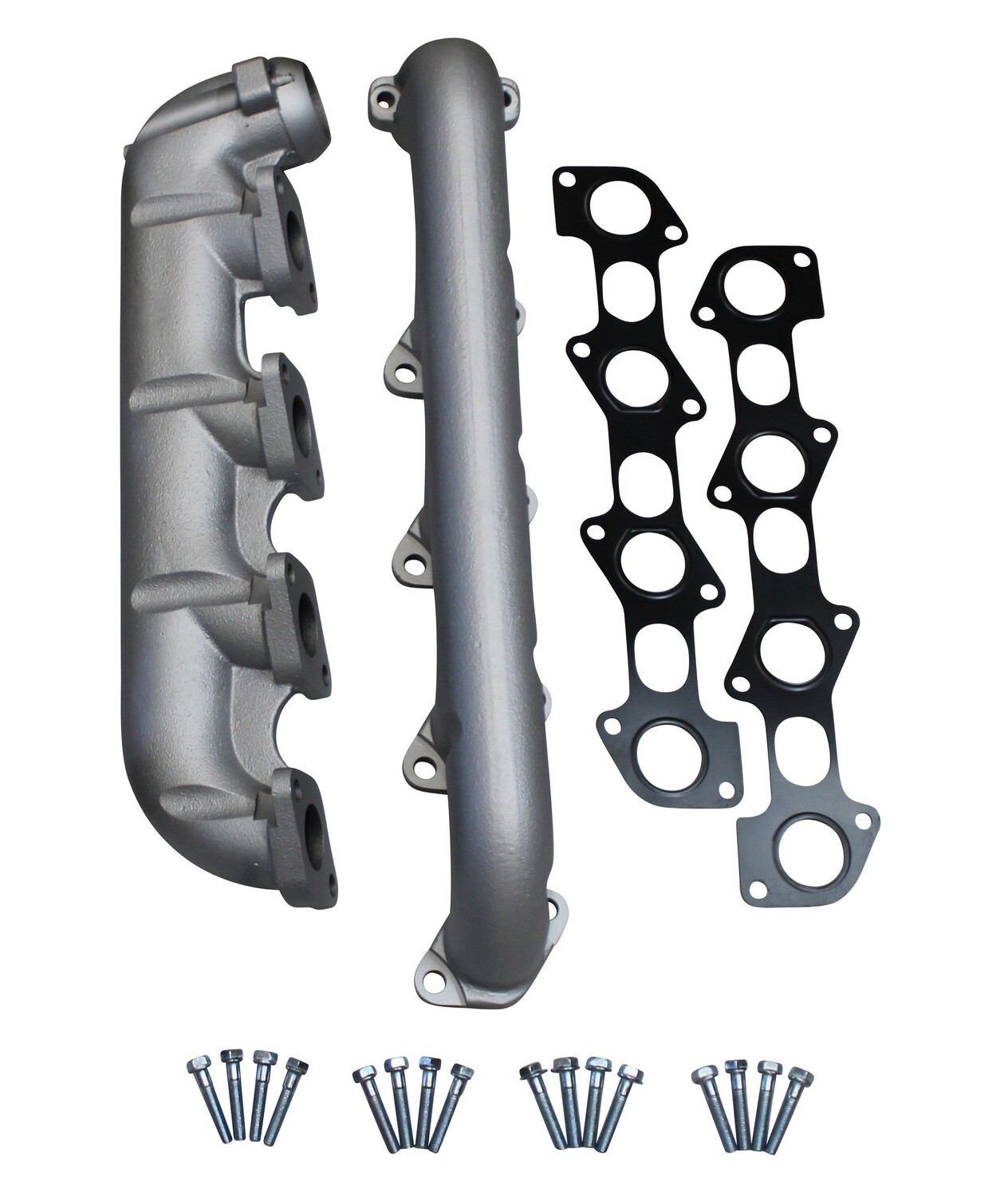 High Flow Exhaust Manifolds & Up Pipes for 6.6l Duramax 20012016 LB7