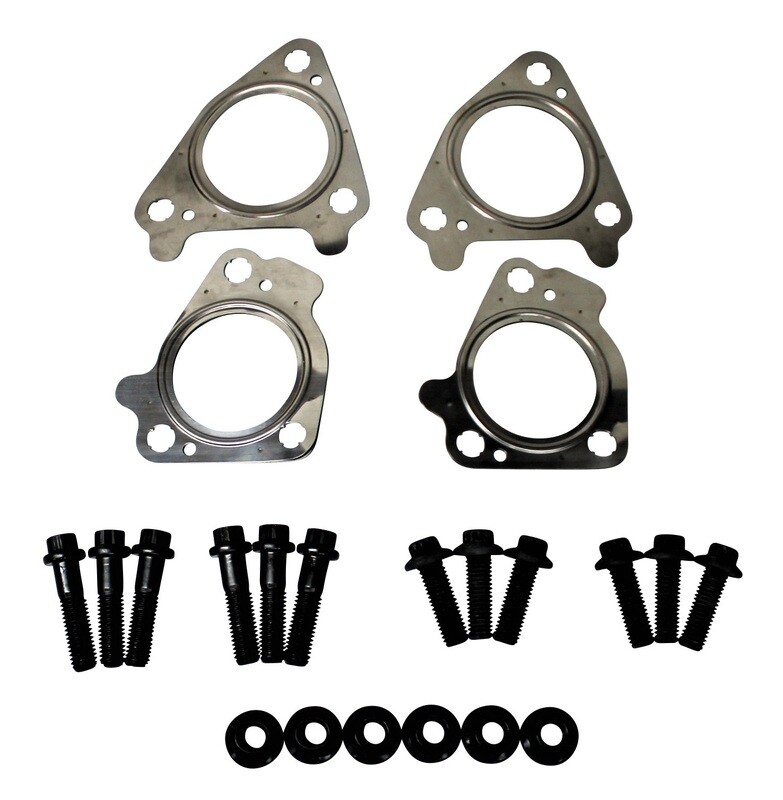 Exhaust Up Pipe Gasket & Bolt Kit for 6.6l Duramax LLY LBZ LMM Kodiak Topkick