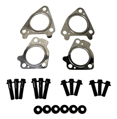 Exhaust Up Pipe Gasket Bolt Kit for 6.6l Duramax LB7 LLY LBZ LMM Kodiak Topkick