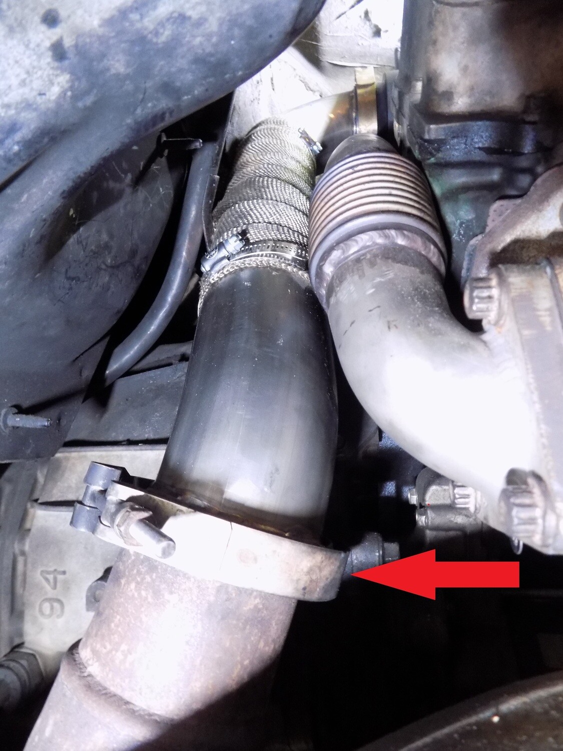 Hot pin break out Style 24/7 Customer Service Lower Turbo Downpipe