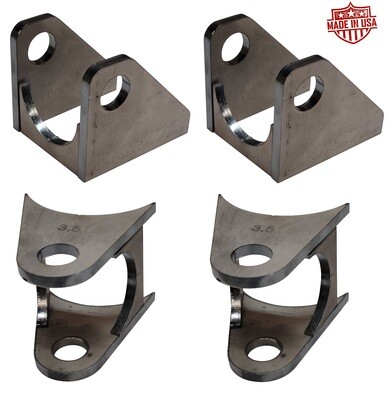 Weld On Traction Bar Mount Set for 3/4